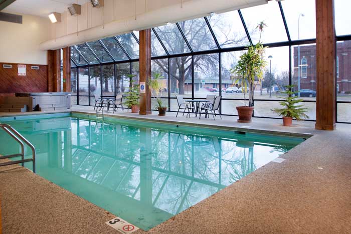 Indoor Pool and Spa Hotels Motels Amenities Newly Remodeled Free WiFi Free Continental Breakfast Crossroads Event Center Conference Weddings Huron SD Reasonable Affordable Rates Amenities Hotels Motels Lodging Accomodations Great Amenities Huron South Dak