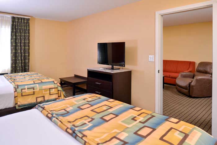 Family Suite with Kitchen Business Travelers Extended Stay Living Hotels Motels Douglas Inn Cleveland Tennessee
