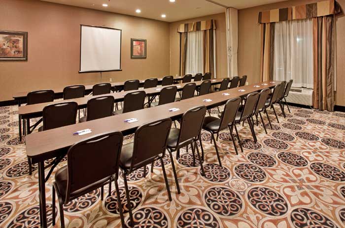Meeting Room Business Traveler Hotels Motels lodging Holiday Inn Express Mcpherson