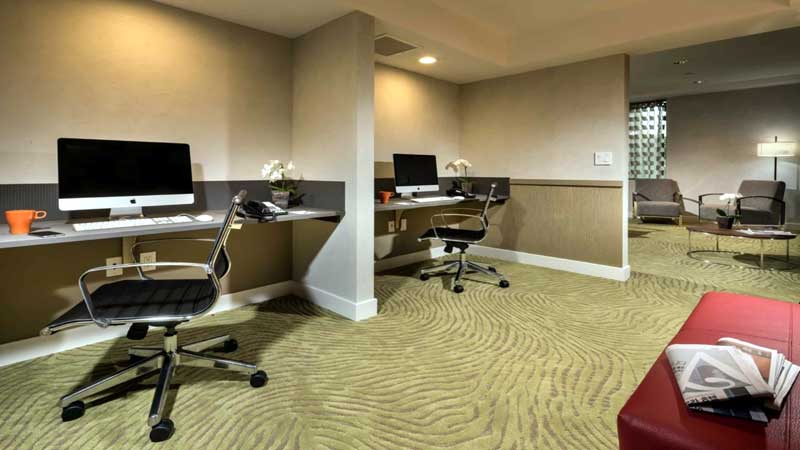 Business Center Hotels Motels Amenities Newly Remodeled Free WiFi Free Continental Breakfast Aventura Koreatown Downtown Los Angeles CA Reasonable Affordable Rates Amenities Hotels Motels Lodging Accomodations Great Amenities Los Angeles California