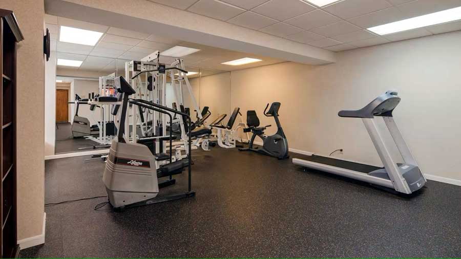 Amenities Fitness Center Hotels Motels Amenities Newly Remodeled Free WiFi Free Continental Breakfast The Hotel at Dayton South Dayton OH Reasonable Affordable Rates Amenities Hotels Motels Lodging Accomodations Great Amenities Dayton Ohio