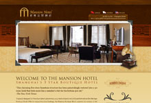China mansion Hotel Custom Website Design
